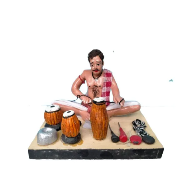 Clay Music Instrument Maker Handicraft Decor