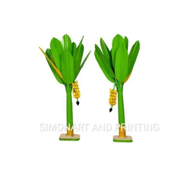 Artificial Banana Tree Pair 54 cm Home Decor