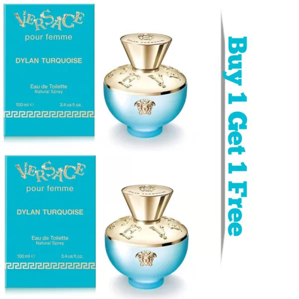 Versace Pour Femme Dylan Turquoise Eau De Toilette 100ml/3.4 fl oz - Buy 1 Get 1 Free
