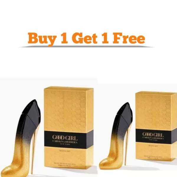 Carolina Herrera Good Girl Midnight Eau De Parfum for Women 80ml/2.7 fl oz – Buy 1 Get 1 Free