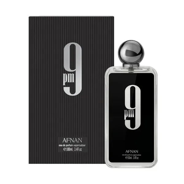 Afnan 9 PM Eau De Parfum for Men – 100ml | Long-Lasting Masculine Cologne | Nightwear Perfume | New in Box | Bold & Sensual Fragrance