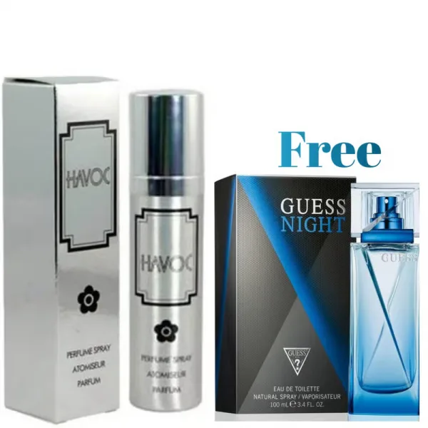 Havoc Silver Mossy, Green, Aldehydic Chypr Eau De Toilette For Unisex, 75ml