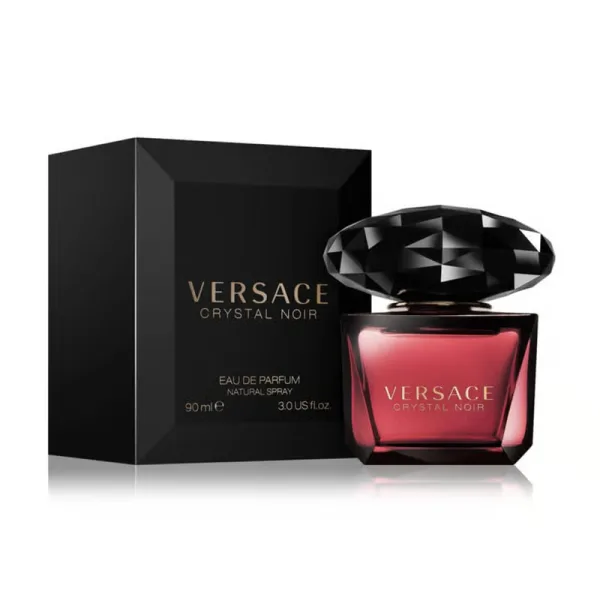 Versace Crystal Noir Eau De Toilette 90ml – Elegant, Sensual Women’s Perfume Buy 1 Get 1 Free Perfume