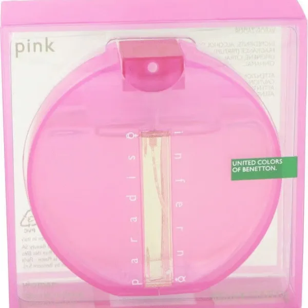 United Colors of Benetton Pink Inferno Eau De Toilette Spray 100ml for Women - Buy 1 Get 1 Free