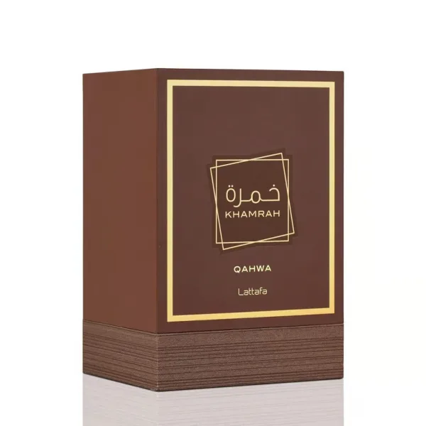 Lattafa Khamrah Qahwa EAU DE PARFUM Natural Spray 100 ml 3.4 FI.OZ