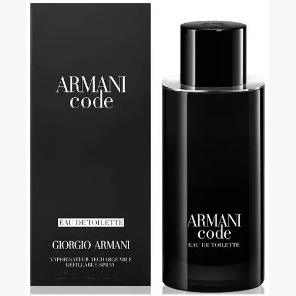 Giorgio Armani Code Eau De Toilette for Men – 125ml | Luxury Long-Lasting Perfume | Buy 1 Get 1 Free | Bold & Sophisticated Men’s Fragrance