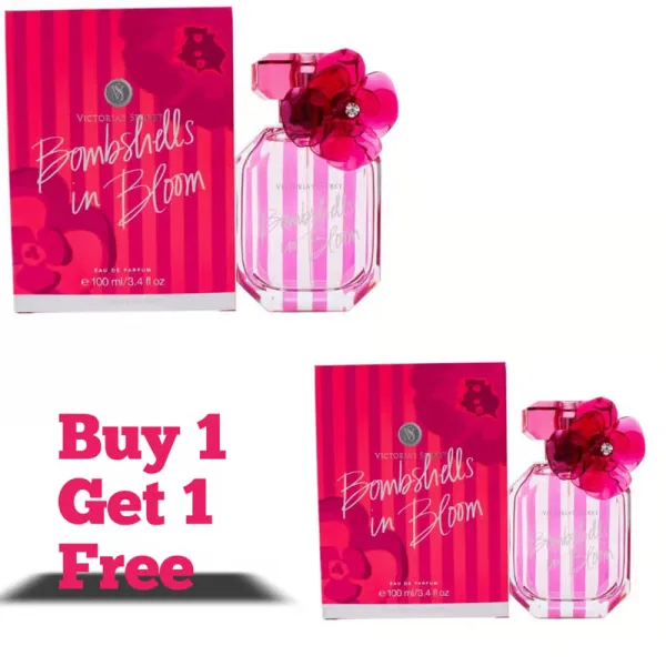 Victoria's Secret Bombshell in Bloom Eau De Parfum for Women 100ml Perfume Offer Buy 1 Get 1 Free Limited