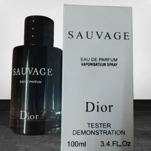 Dior Sauvage Eau de Parfum Tester – 100ml | Intense, Bold & Long-Lasting Fragrance for Men