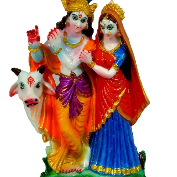 Radha Krishna Idols 1 Ft Handicraft Home Temple Decor