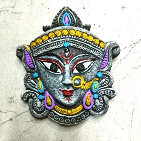 Durga Maa Wall Hanging 12 cm Handcrafted Religious Decor
