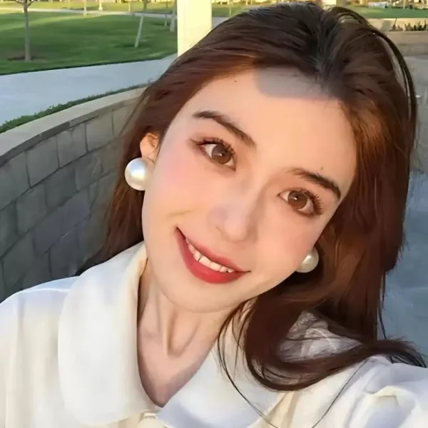 Round South Screw Back Brass Stud Earring Alloy, Brass, Metal, Stud Earring