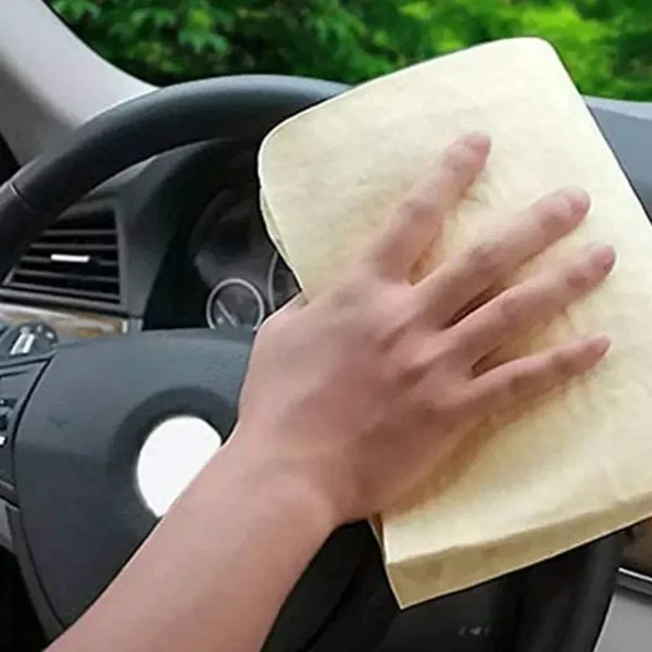 Qawvler Magic Towel Drying Reusable Water Absorbent Multipurpose Cleaning Cloth For Kitchen (Pack Of 2)