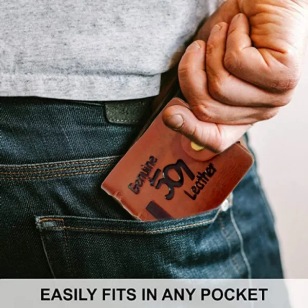 Wassxler PU Leather Wallet, Western Style Embossed Design, Dark Brown, Slim Bifold with Snap Closure Brown (Pack of 1)