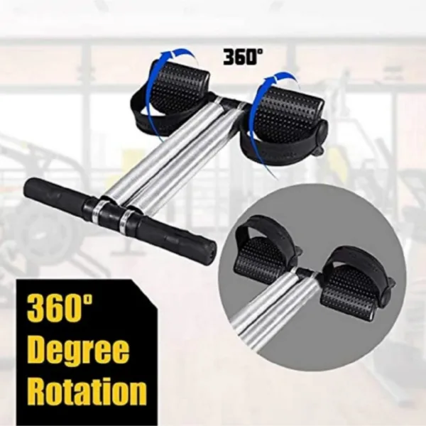 Dual Spring Tummy Trimmer for Abs and Belly Fat Workout