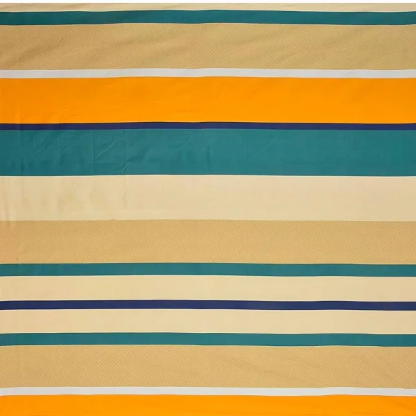 Homdazal Microfibre Abstract Queen Bedsheet Multicolor Classic