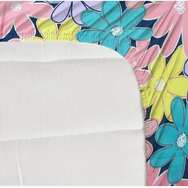 Homdazal Microfibre Abstract Queen Bedsheet Multicolor Chic