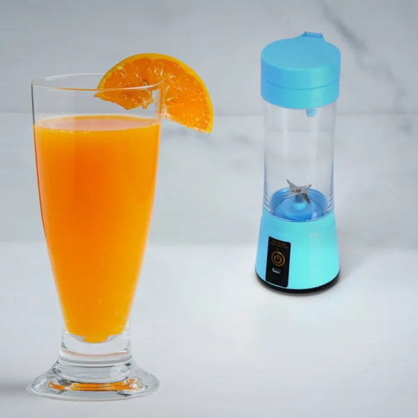 Portable USB Rechargeable 6 Blade Juicer Blender for Kitchen