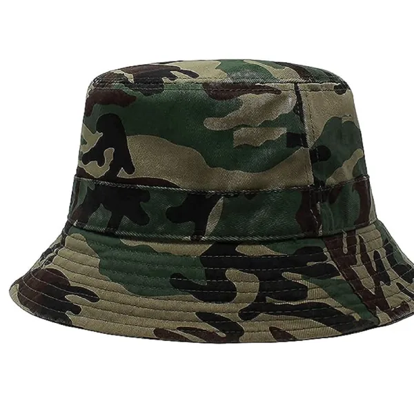 Solid Army Bucket Hats And Caps For Men