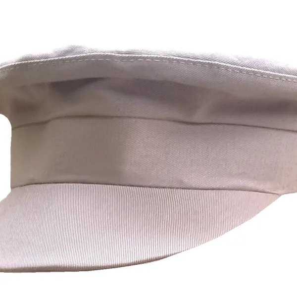 Cream  Short Visor Golf Caps Captain Hats