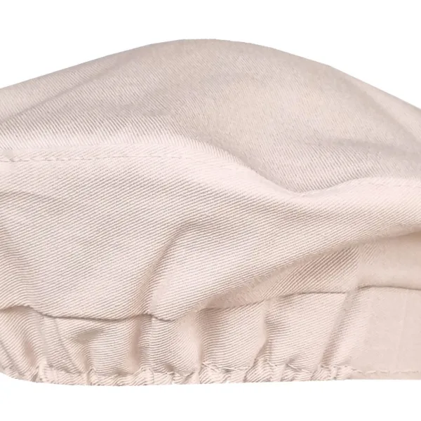 Cream  Short Visor Golf Caps Captain Hats