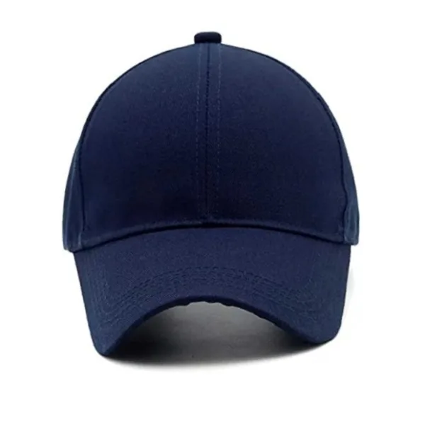 Plain Solid Navy Blue Caps And Hats For Men Trucker Style Head Wear