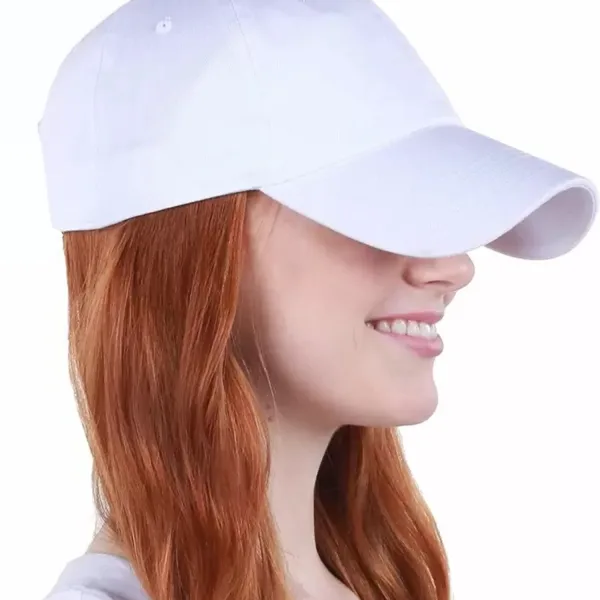 Plain Solid White Caps And Hats For Men Trucker Style Head Wear