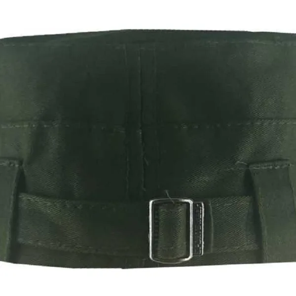 Short Visor Captain Style Golf Caps For Men Green Color