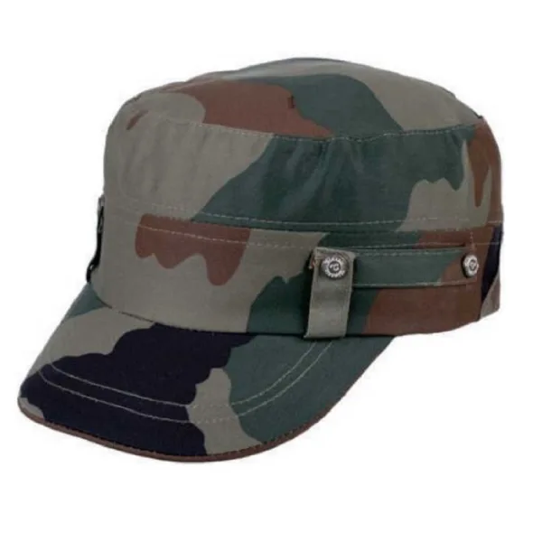 Short Visor Captain Style Golf Caps For Men Army Camouflage Color