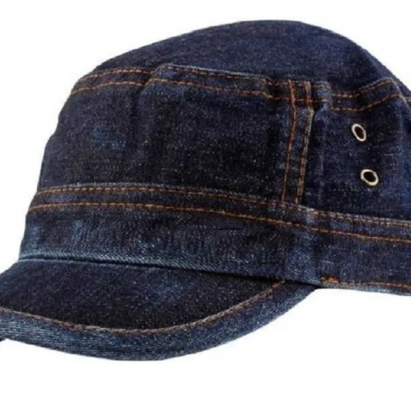 Short Golf Jeans Cap For College  Boys Black Color