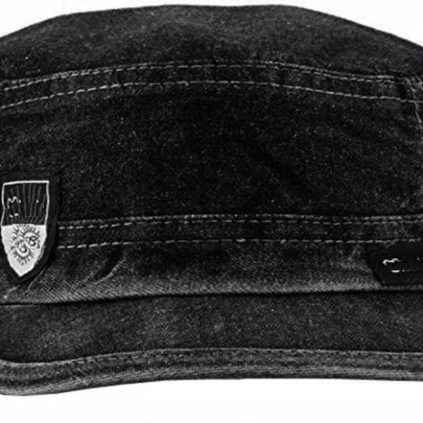 Short Golf Jeans Cap For College  Boys Black Color