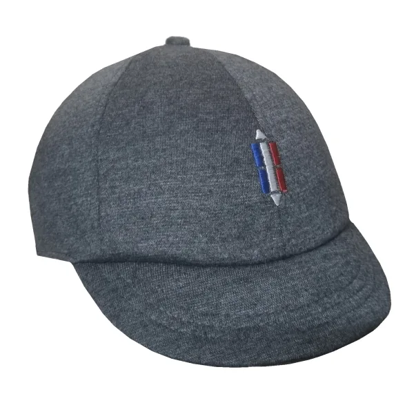Cotton Short News Boys Style Golf Caps Grey Color
