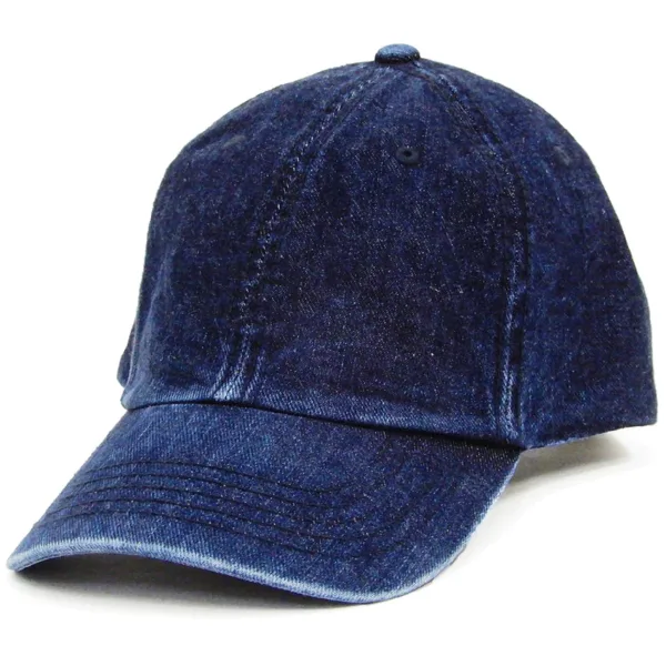 Plain Blue Jeans Hats And Caps For Men And Boy