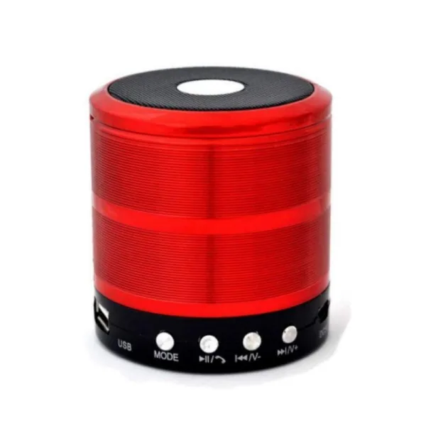 Multi-Function Portable Bluetooth Speaker with FM Radio, AUX, USB, TF Card Slot, & High Bass Sound – Compact & Travel-Friendly