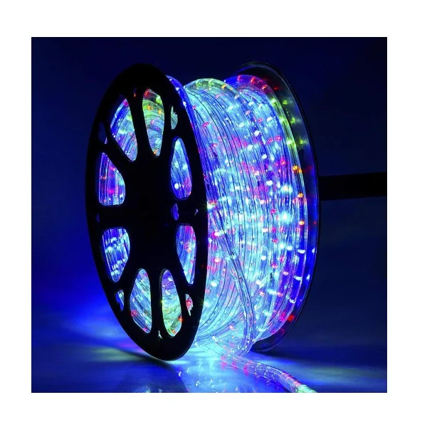 RGB LED Rope Strip Lights Waterproof Outdoor 5 Meter Length