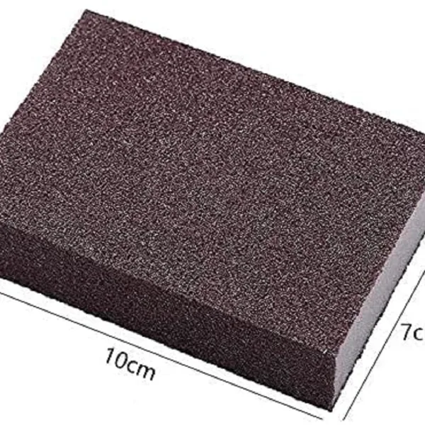 Emery Magic Brown Sponge Deep Cleaner of Kitchen Tools, Gas Stove, Utensils (MOQ 2 Pcs)