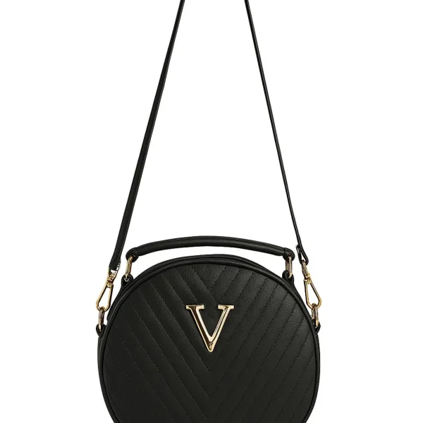 Trendy Sling Bag for Women Quilted Round Shape Crossbody Handbag with Stylish Finish