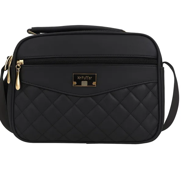 Stylish Quilted Sling Bag for Women & Girls – Office & Casual Use Everyday Crossbody