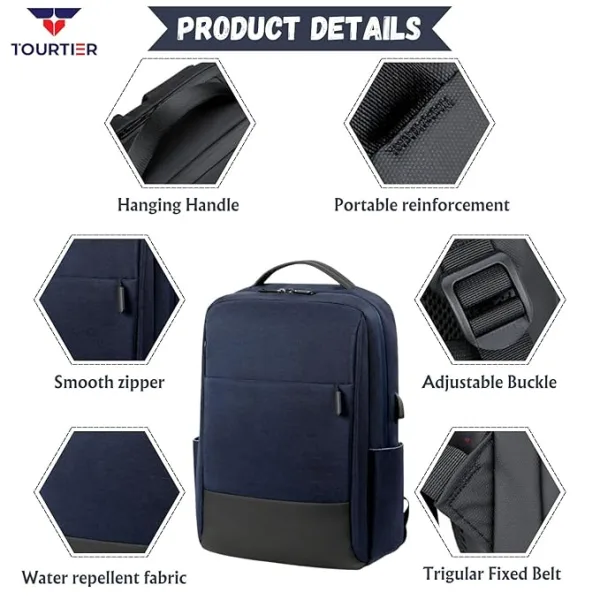 Laptop Bag for Office, School, Business Travel College Durable Laptop Backpack for Men & Women