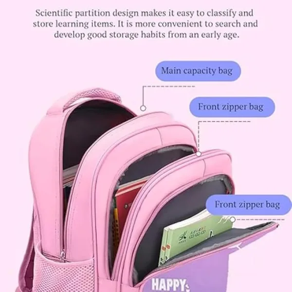 3D Cartoon School Bag for Kids Lightweight Water Resistant