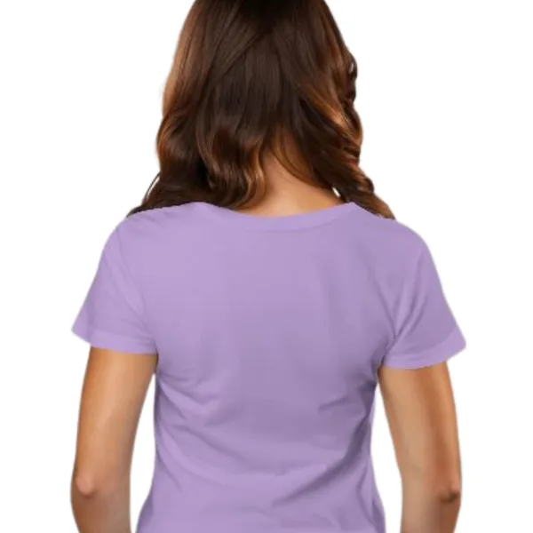 Women Short Sleeve Cotton Graphic T-Shirt