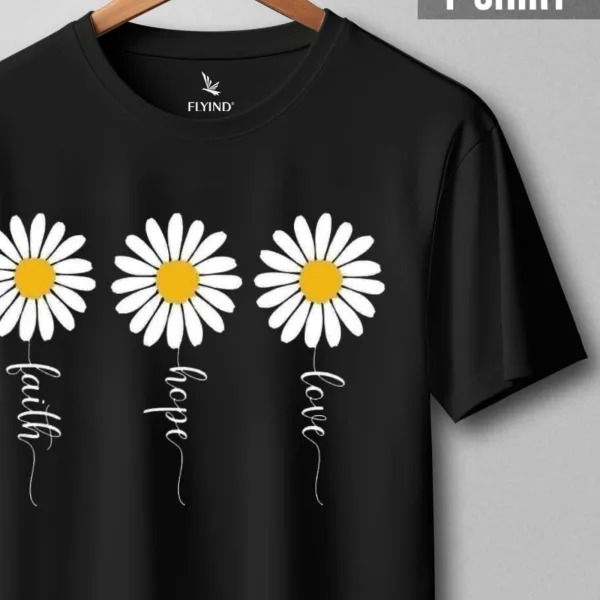 Women’s Oversized Stylish Graphic T-Shirt – 100% Cotton Printed Tee | Casual & Comfortable