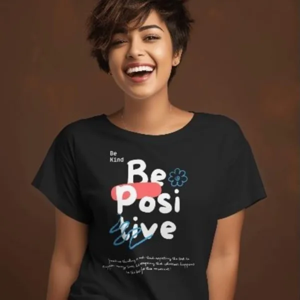 Women Short Sleeve Cotton Graphic T-Shirt