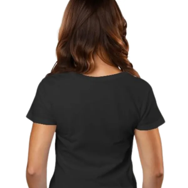 Women Short Sleeve Cotton Graphic T-Shirt