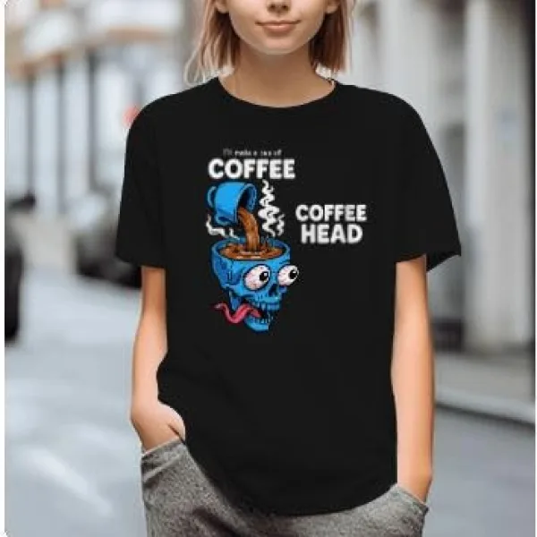 Women's Graphic Printed Cotton Short Sleeve T- Shirt