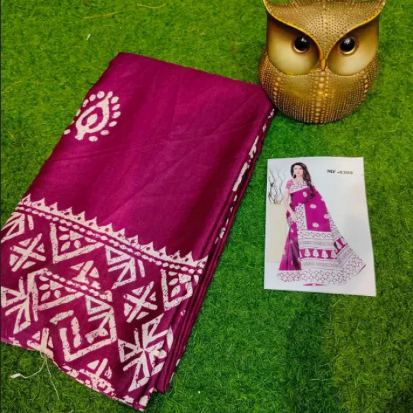 Premium Semi Pure Silk Saree with Blouse Piece Comfortable Fit