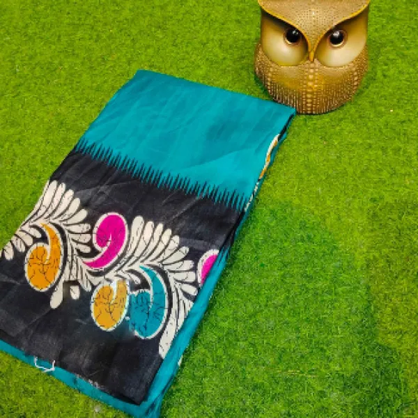 Soft Semi Pure Silk Saree with Blouse Piece Budget Friendly Wear