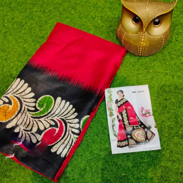 Elegant Semi Pure Silk Saree with Blouse Piece – Soft & Stylish | Budget Friendly