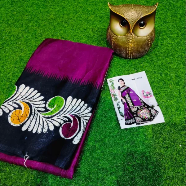 Semi Pure Silk Saree Blouse Piece Soft Fashionable Ethnic Wear