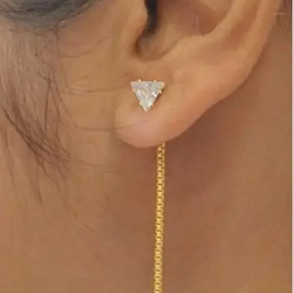 Beautiful, Fancy EarRing (Sui Dhaga TRINGAL) Indian Fancy Casual daily use