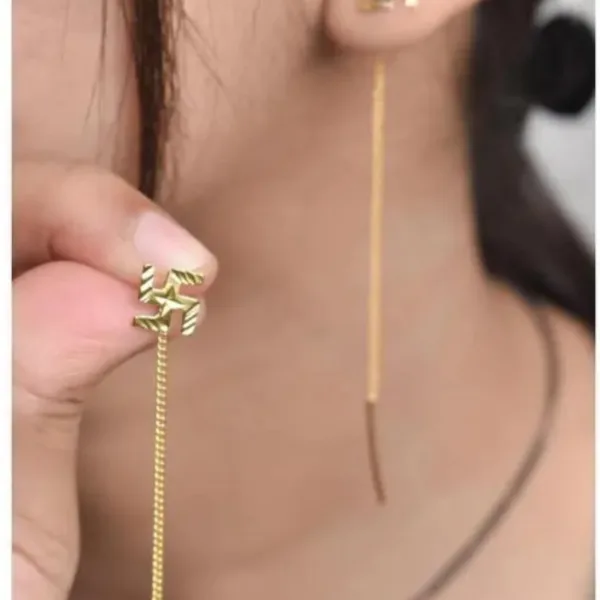 Beautiful, Fancy EarRing SUI DHAGA SWASTICK Indian Fancy Casual daily use